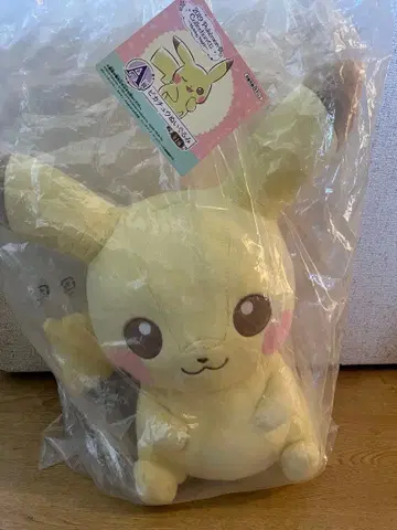 포켓몬 제일복권 A상 피카츄 봉제 인형