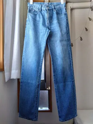 [ UNIQLO JWA 유니클로 콜라보 ] 데님 블루 기장 긴 24