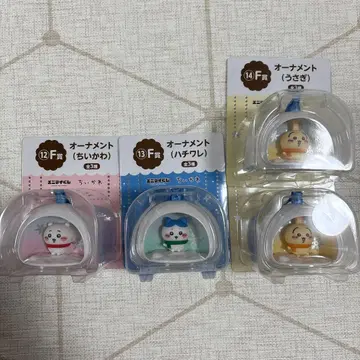 애니마이 복권 치이카와 오너먼트 4개 세트