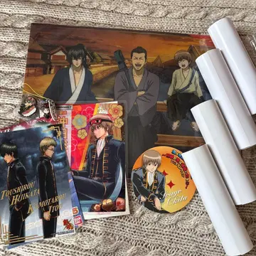 [은혼] 오키타 군 위주 진선조 굿즈 세트