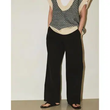 Cotton Painter Pants 12210716 BLK