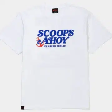 [ 기묘한 이야기 ] SCOOPS AHOY 티셔츠 XL 사이즈