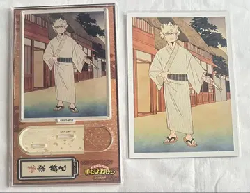 히로아카 우키요에 아크릴 스탠드 엽서 바쿠고 카츠키 2개 세트