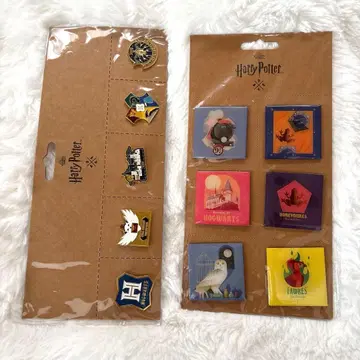 [ HarryPotter ] 스튜디오 투어 마그넷 핀 배지 세트