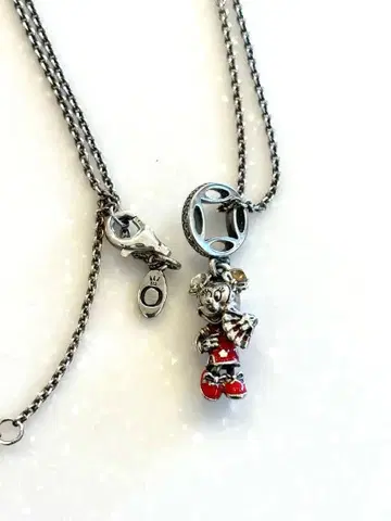 PANDORA 판도라 미니 마우스 참 목걸이