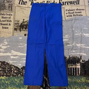 프렌치 워크 팬츠 블루 프랑스제 MADE IN FRANCE 42