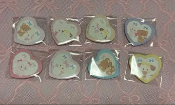 mikko 캔뱃지 하트 캔뱃지 리루아라모드 캐미 라떼 무스