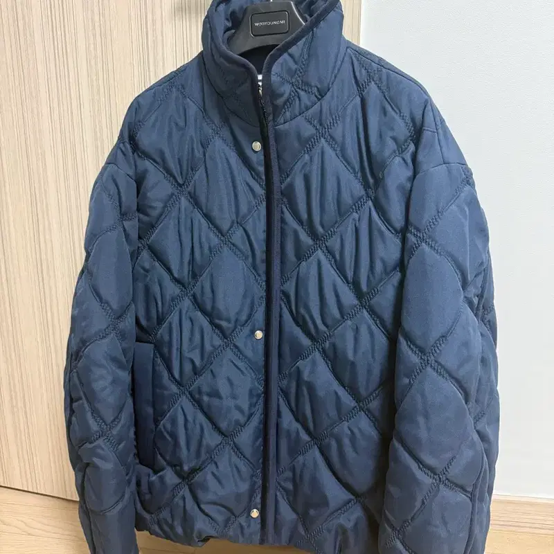 24Fw 우영미 퀄팅 패딩 네이비 48