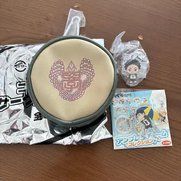 하이큐 서클 파우치 엄브렐라 참 후쿠로다니 아카아시