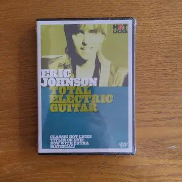 [ 미개봉 새상품 ] 에릭 존슨 / 토탈 일렉트릭 기타 (교재)