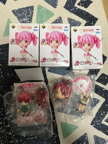 마도카 마기카 제일복권 프리미엄 큥캐릭터 넨도로이드 세트