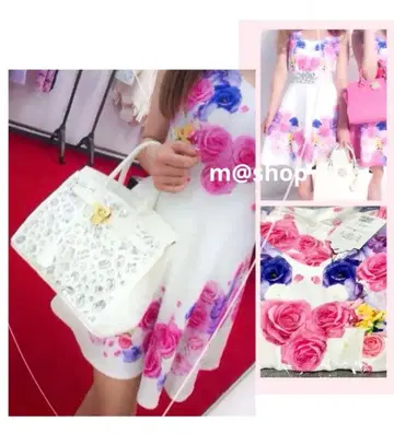 DaTuRa 꽃무늬 플레어 원피스 택 포함 새상품