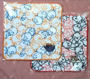 하이큐전 카라스노 고교 네코마 고교 핸드 타월