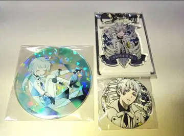 흑집사 Black Label 코스터 아크릴 키링 캔 배지 그레이