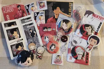 하이큐 네코마 세트 코즈메 켄마 쿠로오 테츠로 리에프 지로리 JUMP