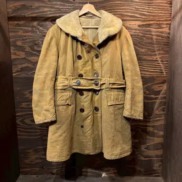 레어 40s 캐나다군 실물 지프 맥키노 코트 밀리터리 자켓