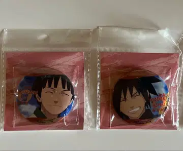 NARUTO 센쥬 하시라마 우치하 마다라 중국 한정판 캔뱃지 2세트