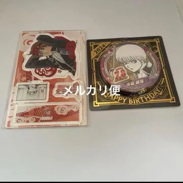 생일 캔뱃지 생일 명장면 디오라마 피규어 은혼 오키타 소고 2024