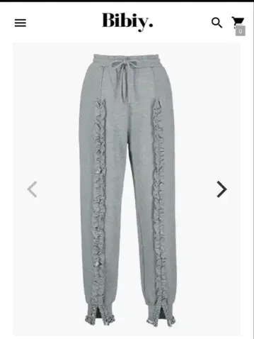 최저가 Bibiy 비비이 ULIET RELAX PANTS 맨투맨 팬츠