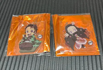 귀멸의 칼날 절분 아크릴 참 카마도 탄지로 네즈코 아크릴 키링 키홀더