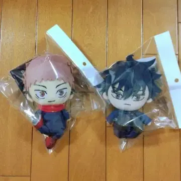 택 포함 주술회전 봉제 인형 이타도리 유우지, 후시구로 메구미