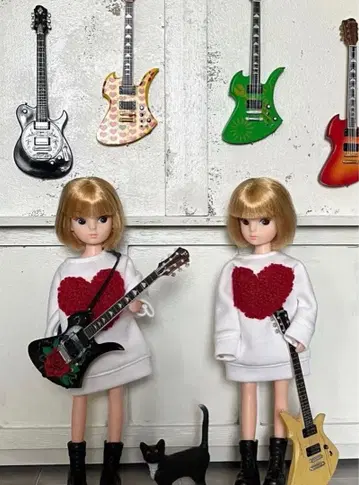 미니어처 기타 브라이스 체리짱 리카짱 복각판 초대 리카짱