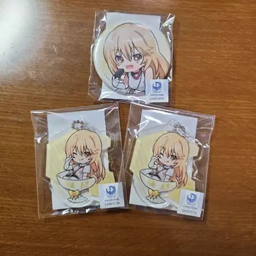 어떤 과학의 초전자포 쇼쿠호 미사키 복권 콜렉션 캔뱃지 아크링 키링