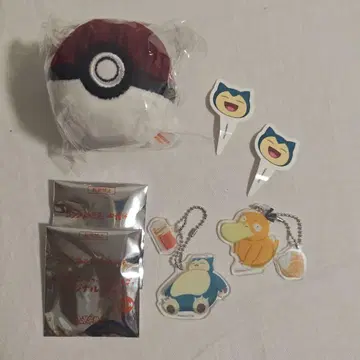 코메다 포켓몬 몬스터볼 참 키링 카비곤 코닥