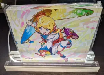 검은사막 후모코레 x 검은사막 LED 스탠드 부착 아크릴 블록 샤이