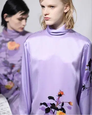 DRIES VAN NOTEN 드리스반노튼 가운 원피스 코트