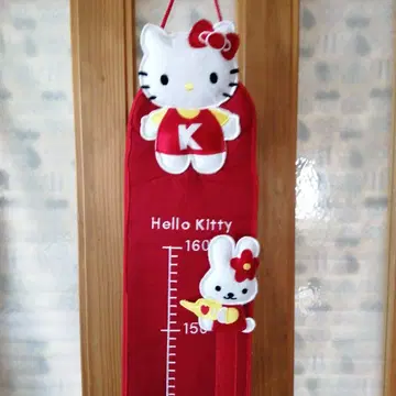 헬로키티 신장계 펠트제 산리오 하카리코 태피스트리 헤이세이 레트로