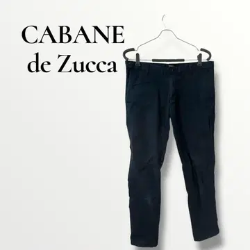 카반드 주카 CABANE de Zucca 워크 팬츠 치노 팬츠 네이비 M
