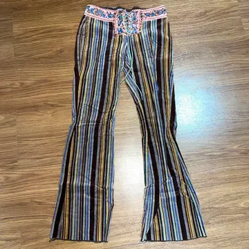 보헤미안 히피 플레어 팬츠 벨보텀