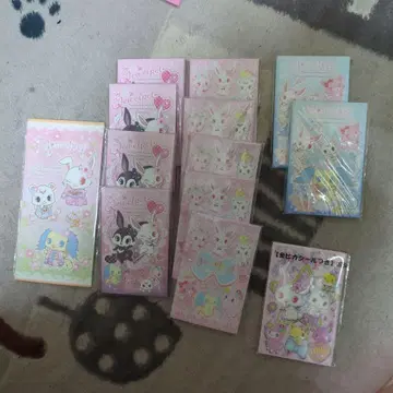 산리오 주얼펫 복주머니 13개 세트 봉투 세뱃돈 씰 편지