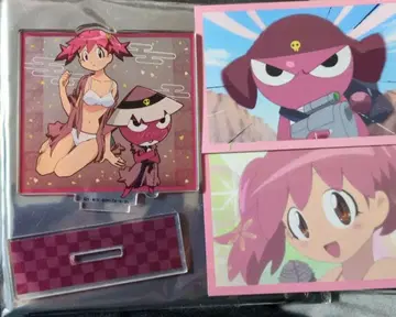 개구리 중사 케로로 x Amo Crape 아크릴 스탠드 기로로&여름 특전