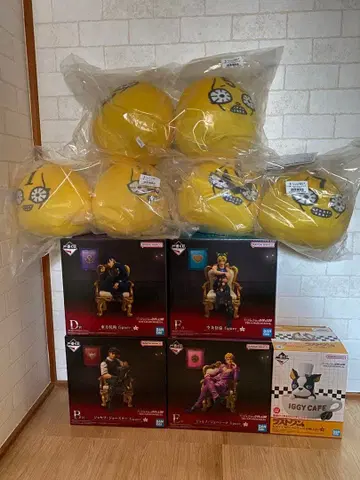 42점 세트 제일복권 죠죠 피규어 하위상(G~K 컴프) 라스트 원