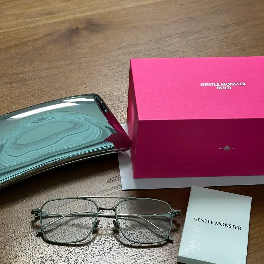Gentle Monster Met 02 Silver/Clear Glasses | Bunjang Global