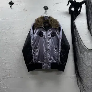 Vice fairy trimming fur satin jacket | 브랜드 중고거래 플랫폼