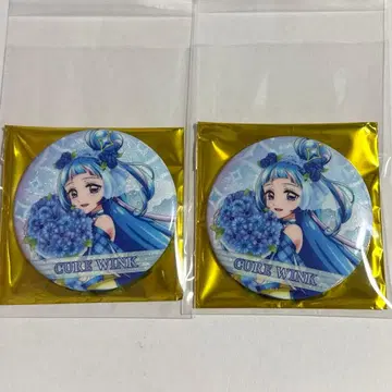 너와 아이돌 프리큐어 감사제 캔뱃지 큐어 윙크