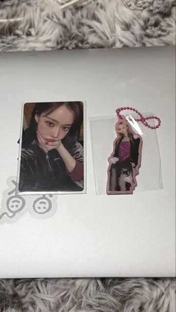 SMTOWN-윈터 트레이딩 카드 아크릴 키링 세트