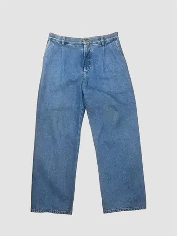 Cristaseya Bleached denim trousers