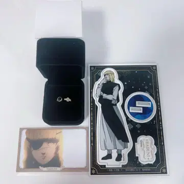 지구의 운동에 관하여 바데니 아크릴 스탠드 반지 반지 카드