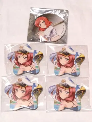 러브 라이브 캔뱃지 마키 별 모양 캔뱃지 별 캔 야구