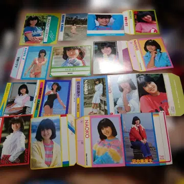 카와이 나오코 잡지 부록 카세트 라벨 32장 세트