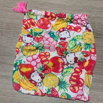 헬로키티 트로피컬 후르츠 패턴 복조리 산리오 연대물 헤이세이 레트로