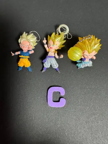 드래곤볼 피규어 UDM 3개 C