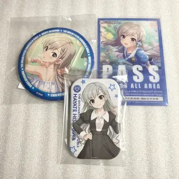 히사카와 하야테 캔뱃지 의상전 게스트 패스 가라폰 데레마스 신데렐라 걸스