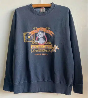 새상품 JUNKSOUL x TOM&JERRY MUSIC SWEAT 맨투맨