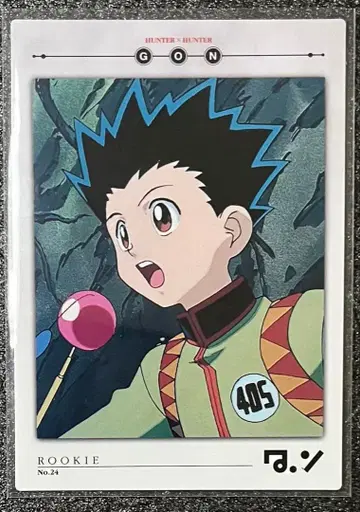 HUNTER x HUNTER 트레이딩 카드 곤 카드다스 마스터즈