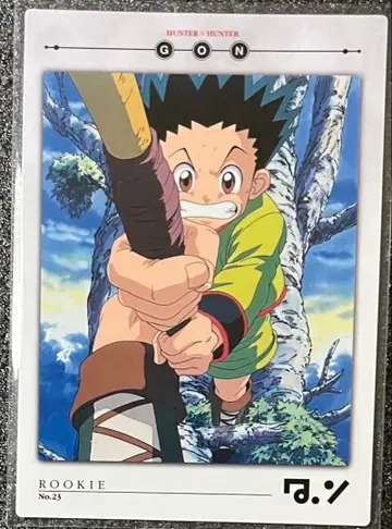 HUNTER x HUNTER 트레이딩 카드 곤 카드다스 마스터즈